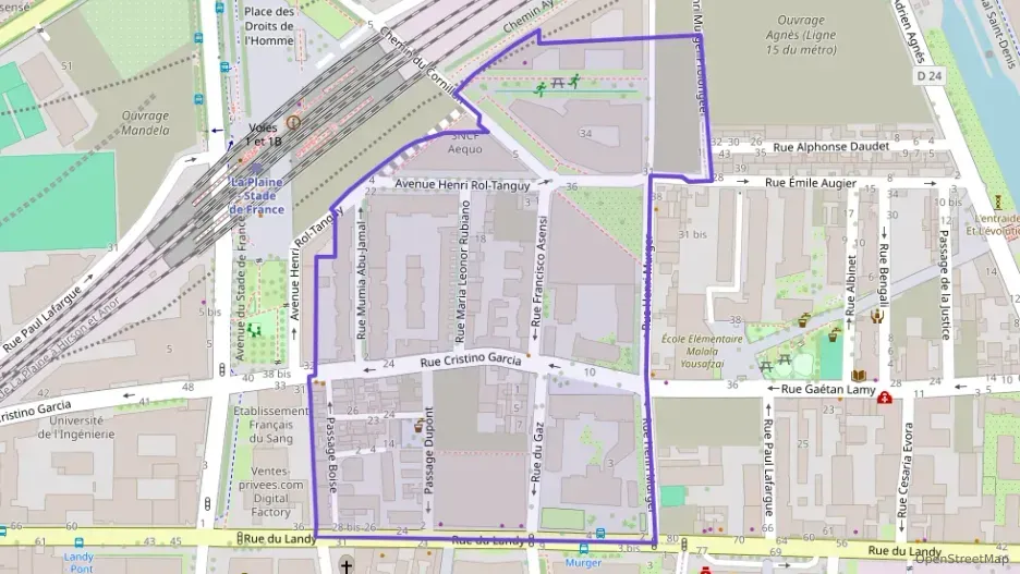 Appartement 42 m² deux pieces à vendre à Saint-Denis