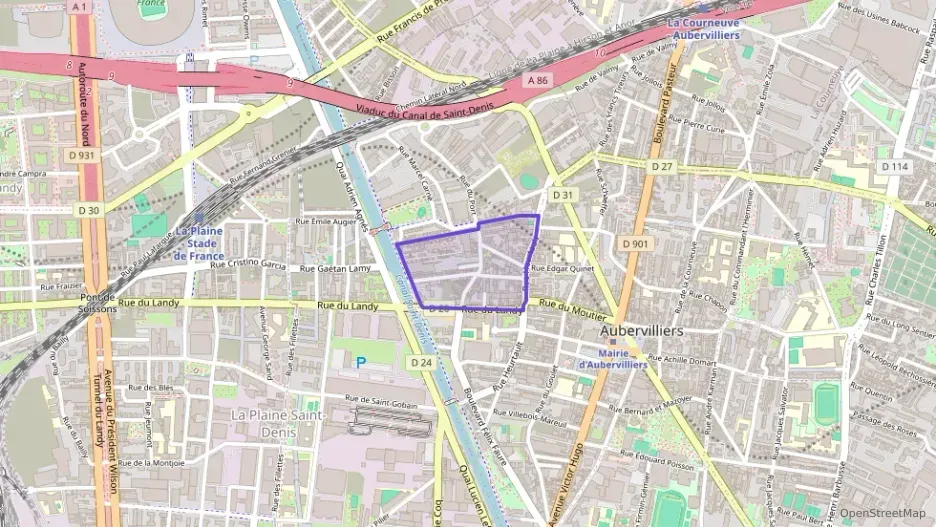 Appartement 60 m² trois pièces à vendre à Aubervilliers Appartement 60 m² trois pièces à vendre à Aubervilliers