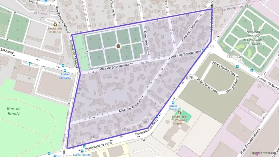 Appartement 45 m² deux pieces à vendre à Les Pavillons-sous-Bois