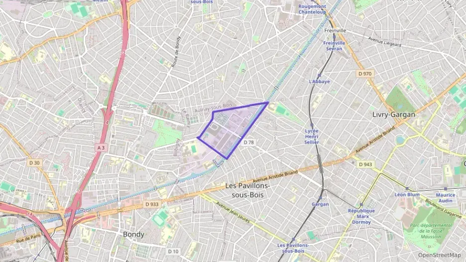 Appartement 71 m² trois pièces à vendre à Les Pavillons-sous-Bois