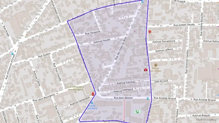 Appartement 54 m² trois pièces à vendre à Colombes