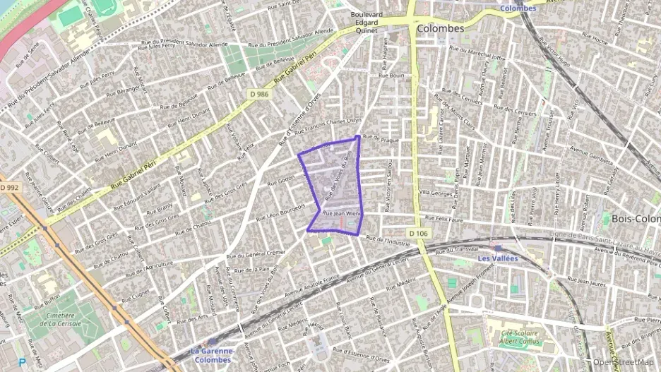 Appartement 54 m² trois pièces à vendre à Colombes