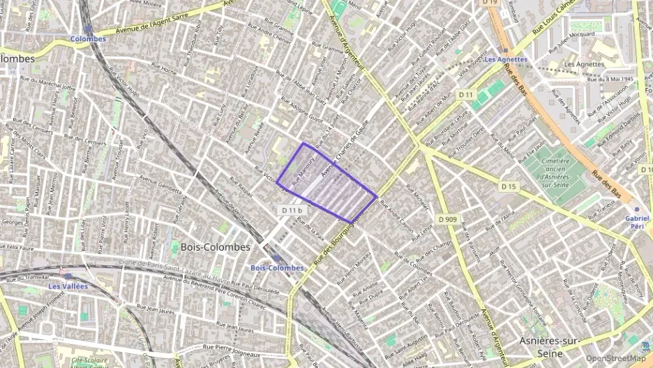 Appartement 28 m² deux pieces à vendre à Bois-Colombes