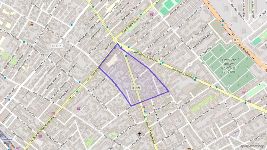 Appartement 36 m² deux pieces à vendre à Asnières-sur-Seine