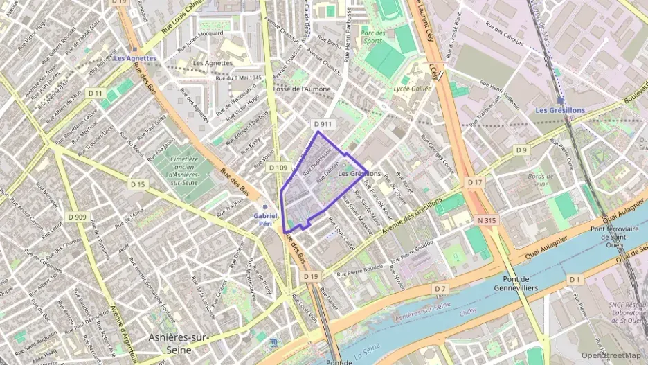 Appartement 60 m² trois pièces à vendre à Gennevilliers Appartement 60 m² trois pièces à vendre à Gennevilliers
