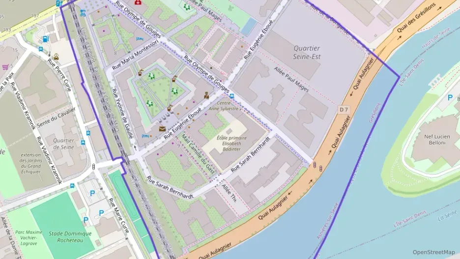 Appartement 46 m² deux pieces à vendre à Asnières-sur-Seine Appartement 46 m² deux pieces à vendre à Asnières-sur-Seine