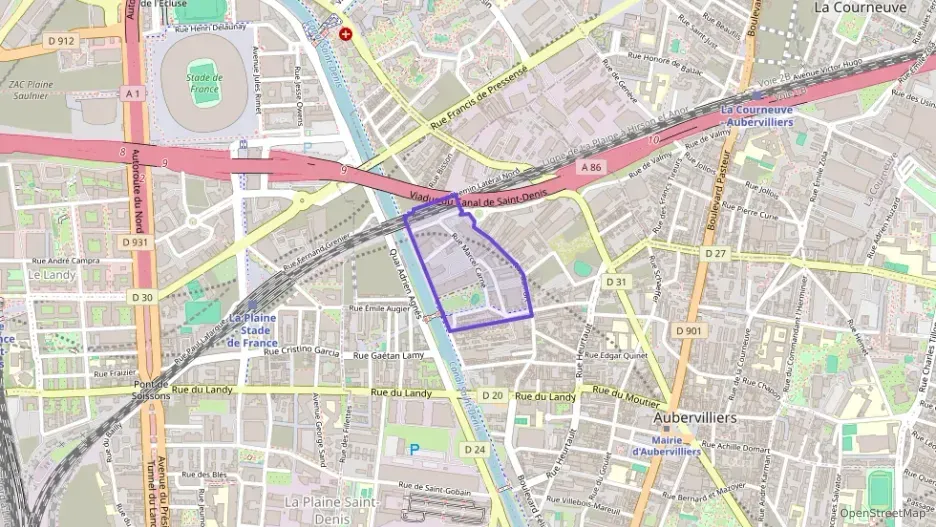 Appartement 40 m² deux pieces à vendre à Aubervilliers