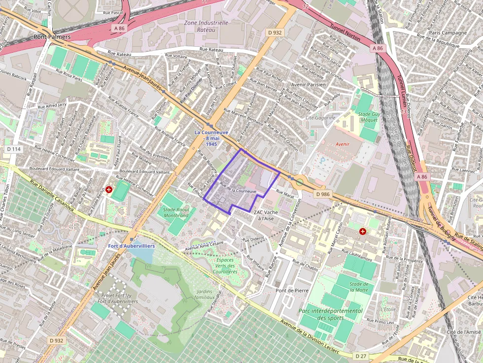 Appartement 62 m² trois pièces à vendre à Bobigny