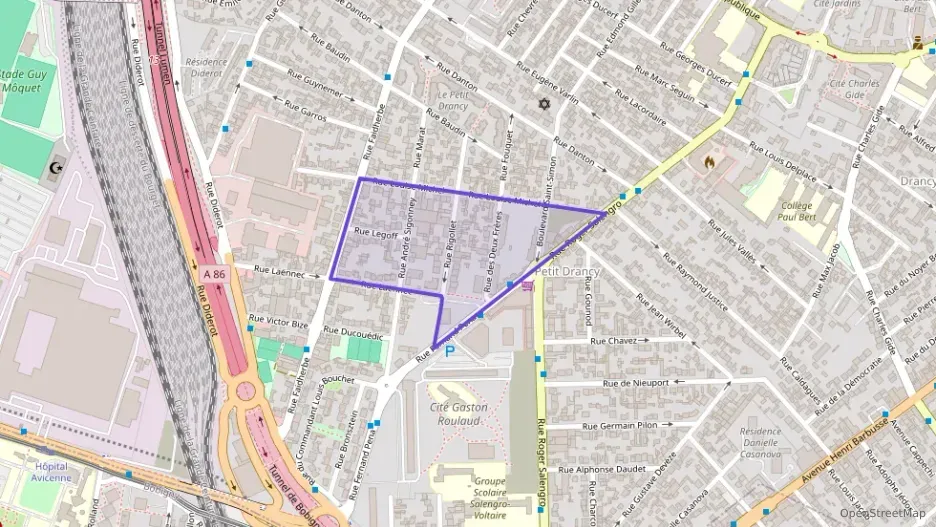 Appartement 47 m² deux pieces à vendre à Drancy