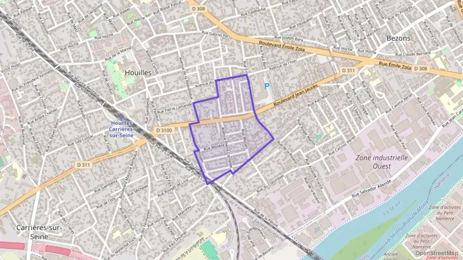 Appartement 44 m² une piece à vendre à Houilles