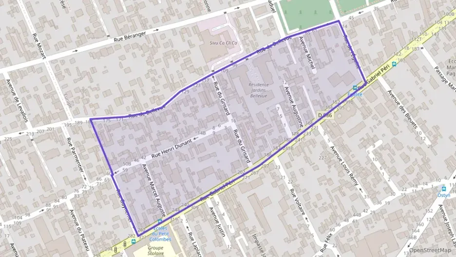 Appartement 56 m² deux pieces à vendre à Colombes Appartement 56 m² deux pieces à vendre à Colombes