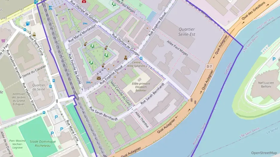 Appartement 92 m² quatre pièces à vendre à Asnières-sur-Seine Appartement 92 m² quatre pièces à vendre à Asnières-sur-Seine