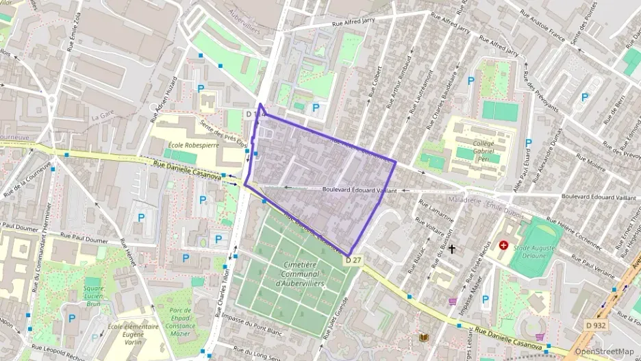 Appartement 40 m² trois pièces à vendre à Aubervilliers