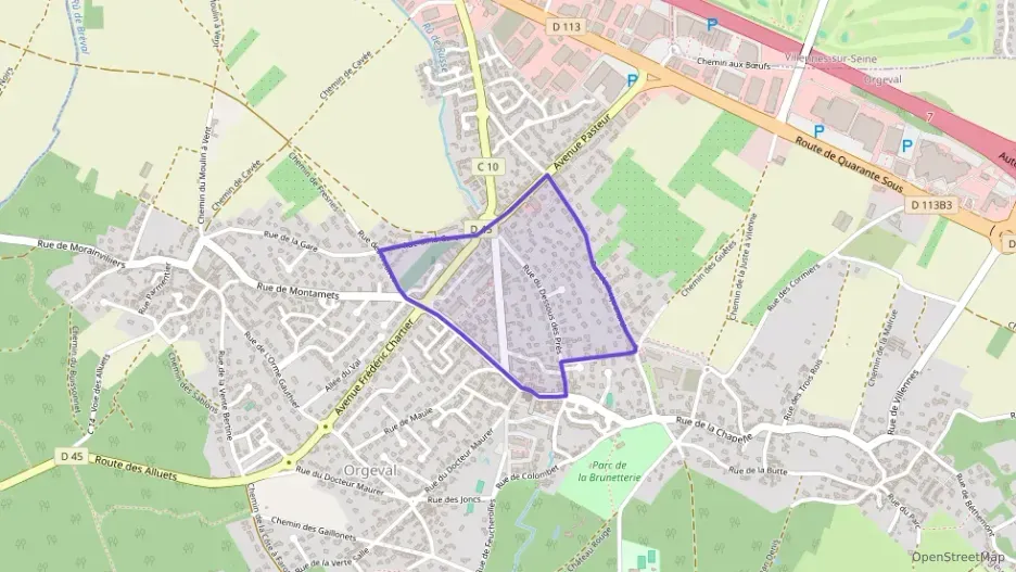 Appartement 69 m² trois pièces à vendre à Orgeval