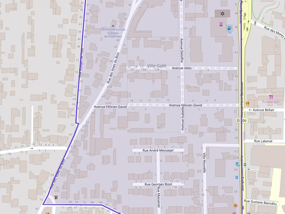Appartement 45 m² deux pieces à vendre à Colombes
