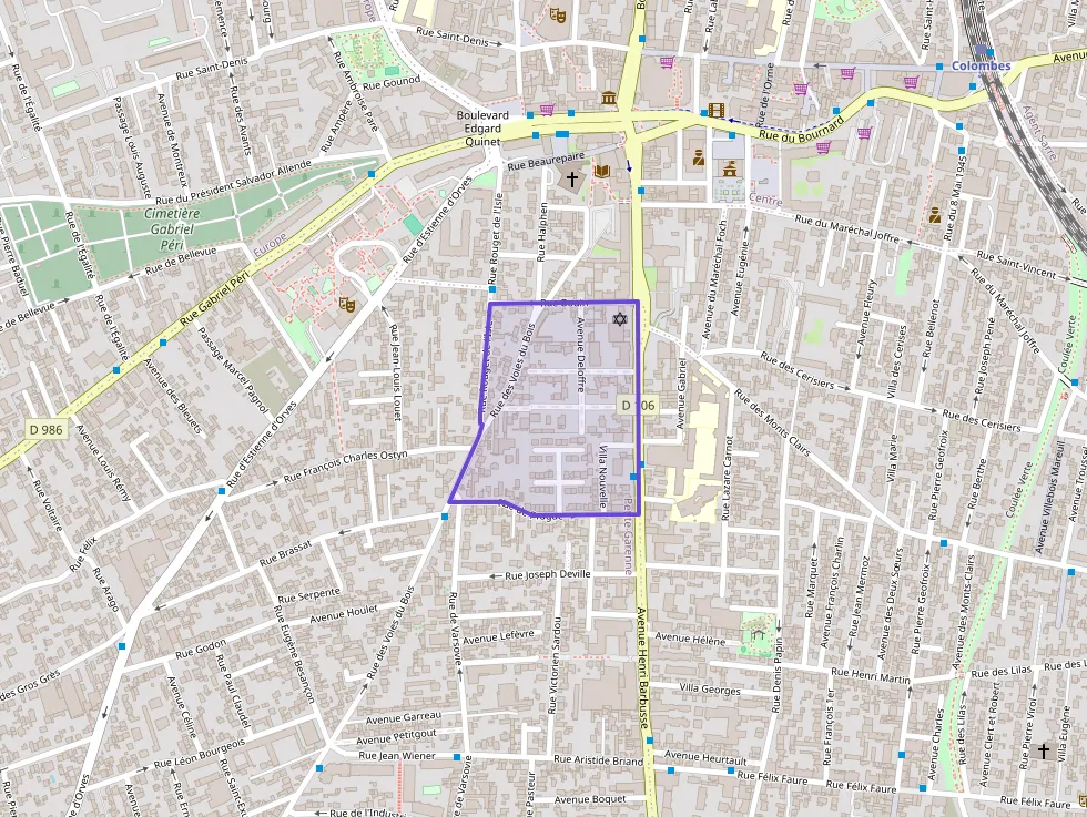 Appartement 45 m² deux pieces à vendre à Colombes