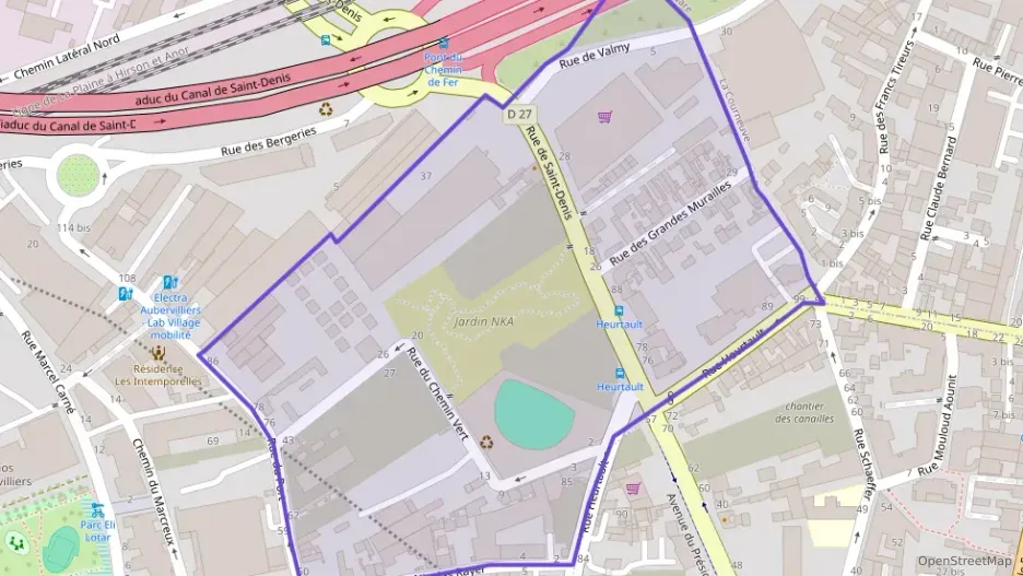 Appartement 47 m² deux pieces à vendre à Aubervilliers