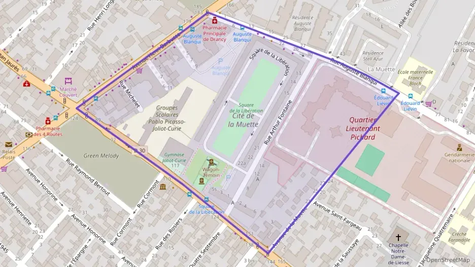 Appartement 59 m² trois pièces à vendre à Drancy Appartement 59 m² trois pièces à vendre à Drancy