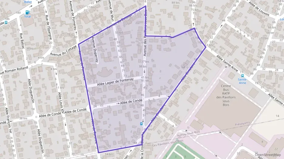 Appartement 77 m² trois pièces à vendre à Aulnay-sous-Bois