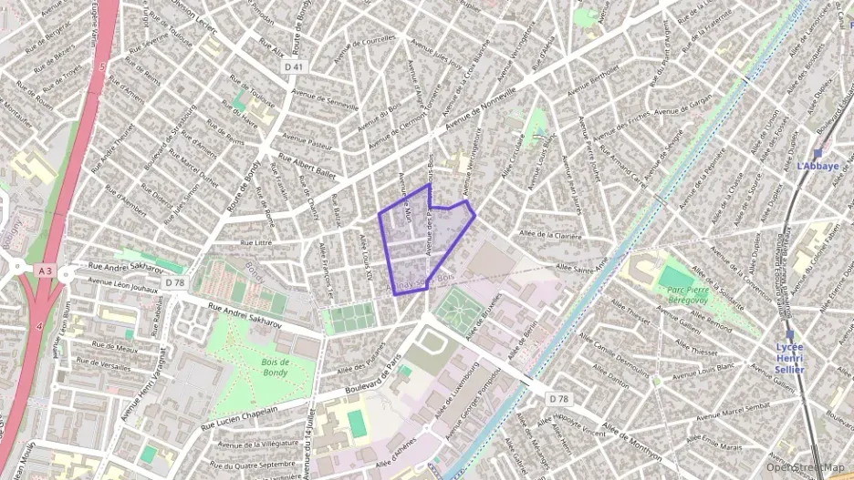 Appartement 77 m² trois pièces à vendre à Aulnay-sous-Bois