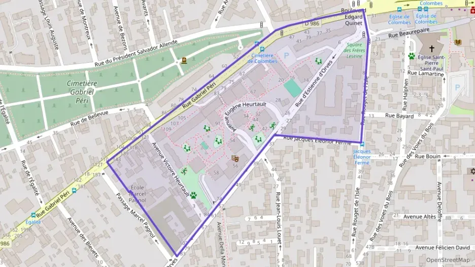 Appartement 46 m² deux pieces à vendre à Colombes Appartement 46 m² deux pieces à vendre à Colombes