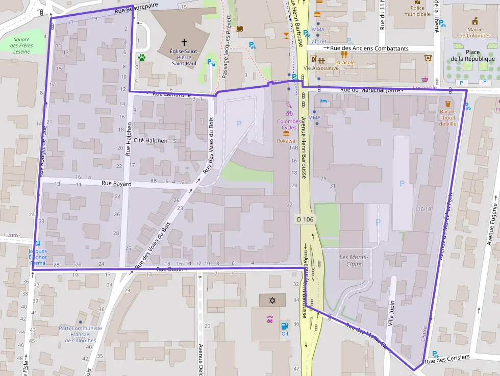 Appartement 47 m² deux pieces à vendre à Colombes