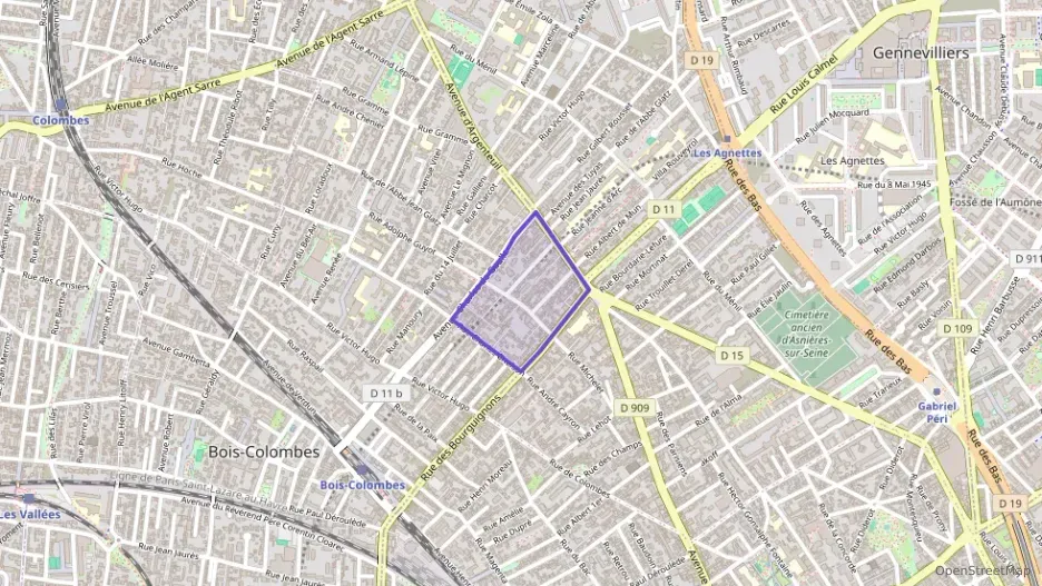 Appartement 38 m² une piece à vendre à Bois-Colombes