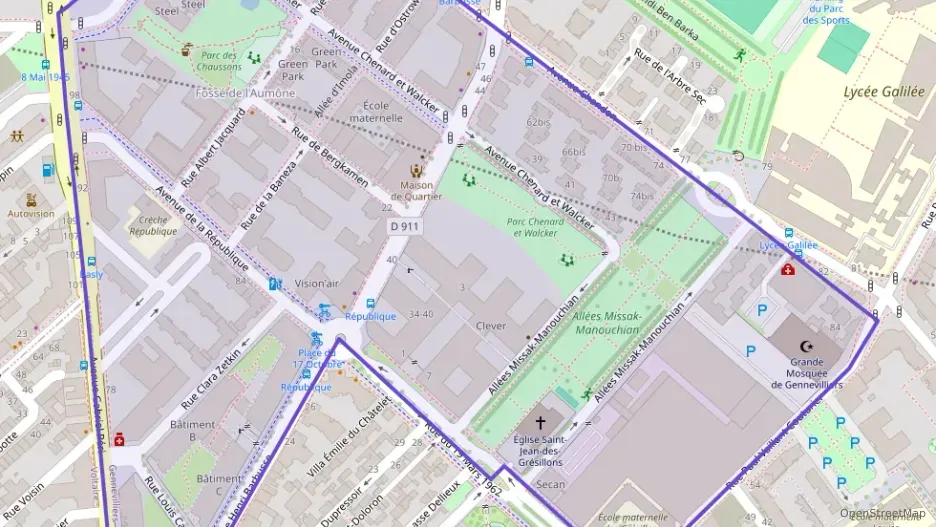 Appartement 67 m² trois pièces à vendre à Gennevilliers