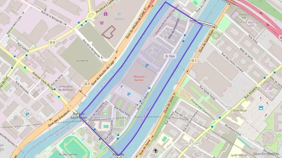 Appartement 77 m² quatre pièces à vendre à L`Île-Saint-Denis