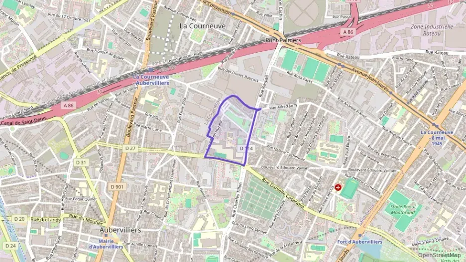 Appartement 78 m² quatre pièces à vendre à Aubervilliers
