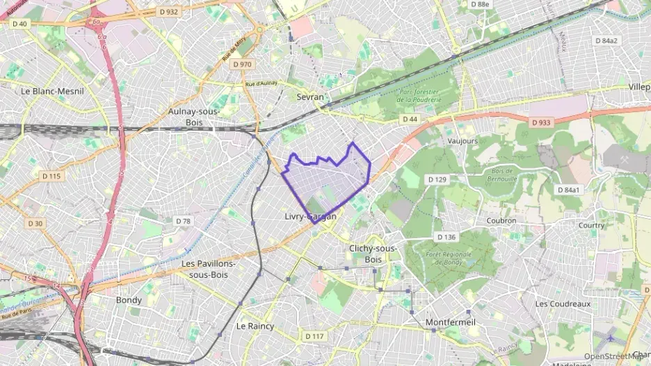 Appartement 52 m² trois pièces à vendre à Livry-Gargan
