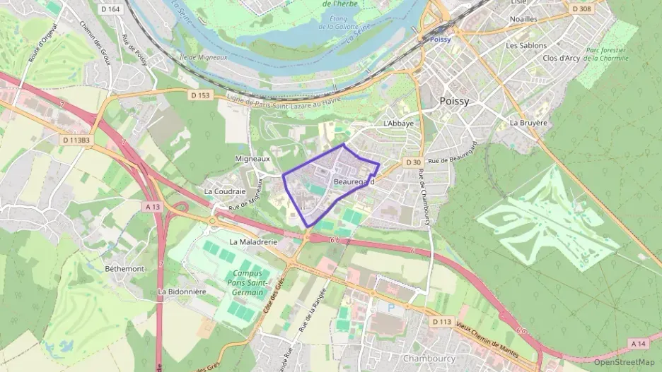 Appartement 45 m² trois pièces à vendre à Poissy