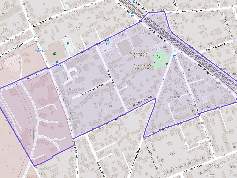 Appartement 40 m² deux pieces à vendre à Houilles