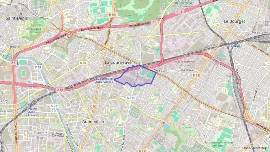 Appartement 53 m² trois pièces à vendre à La Courneuve