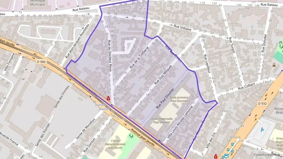 Appartement 60 m² trois pièces à vendre à La Courneuve