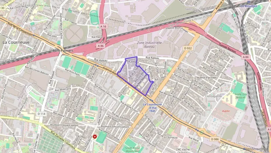 Appartement 60 m² trois pièces à vendre à La Courneuve