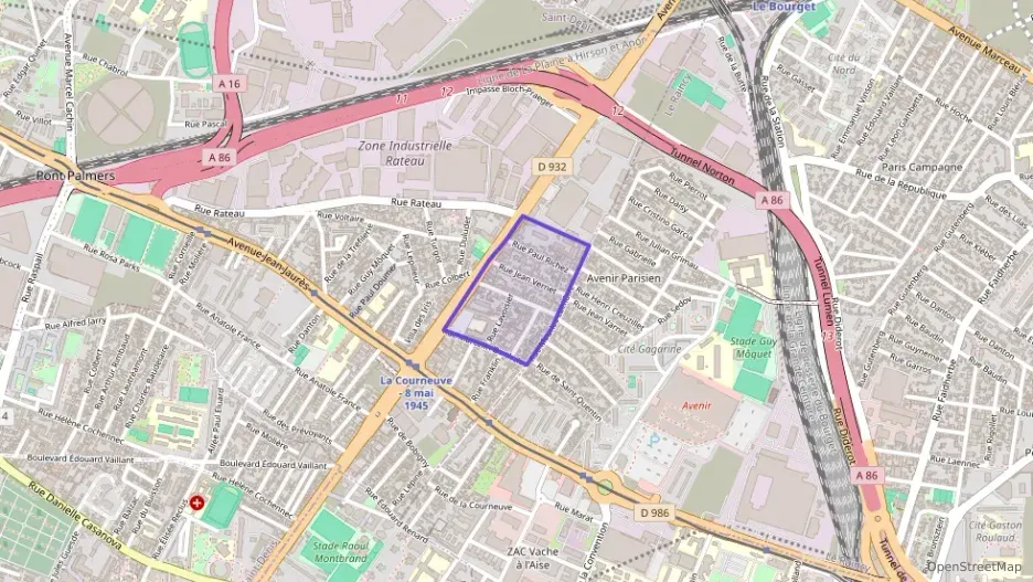Appartement 50 m² deux pieces à vendre à La Courneuve