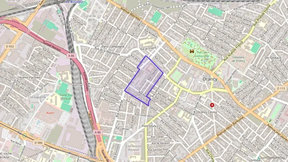 Appartement 55 m² trois pièces à vendre à Drancy