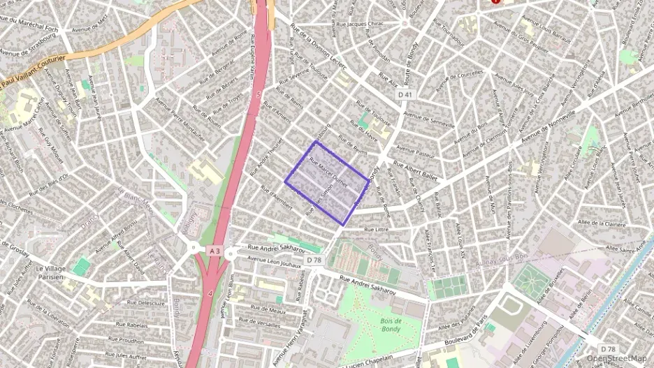 Appartement 44 m² deux pieces à vendre à Aulnay-sous-Bois Appartement 44 m² deux pieces à vendre à Aulnay-sous-Bois