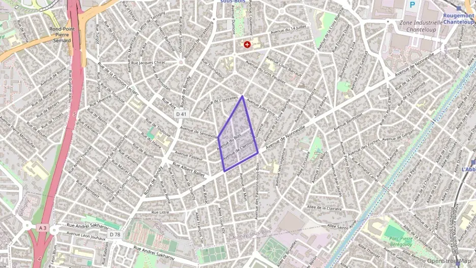 Appartement 70 m² quatre pièces à vendre à Aulnay-sous-Bois
