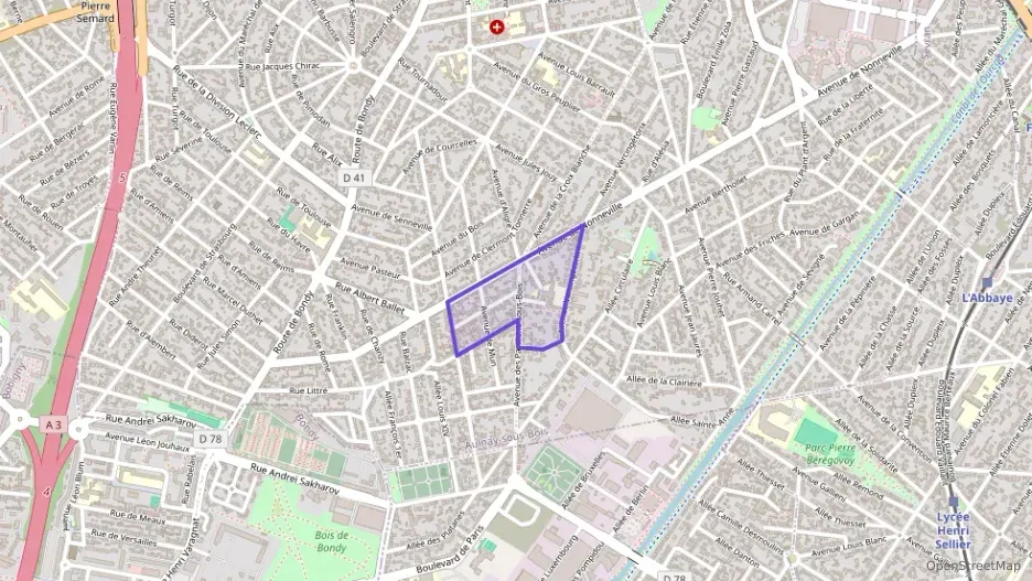 Appartement 62 m² deux pieces à vendre à Aulnay-sous-Bois
