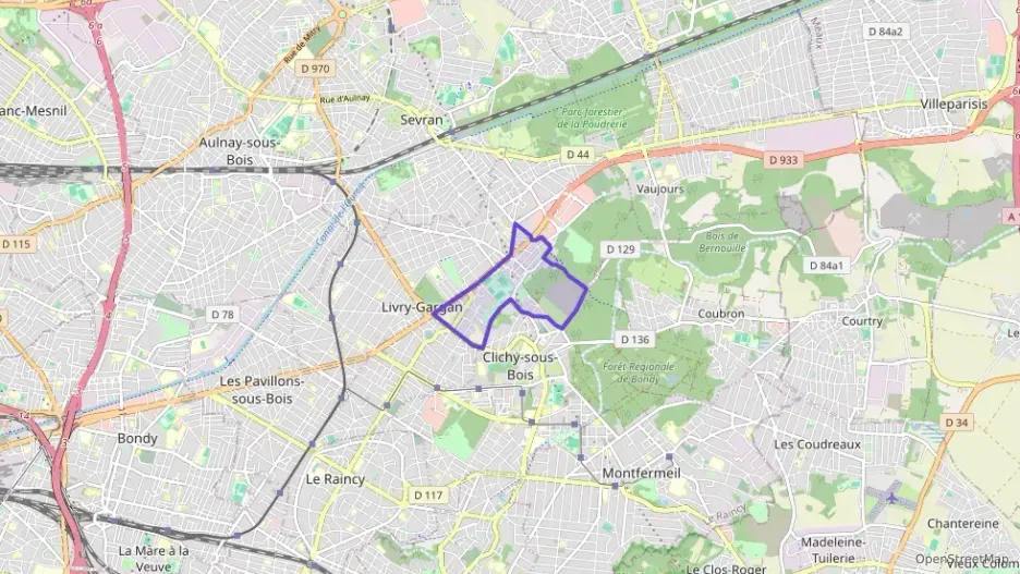 Appartement 46 m² deux pieces à vendre à Livry-Gargan