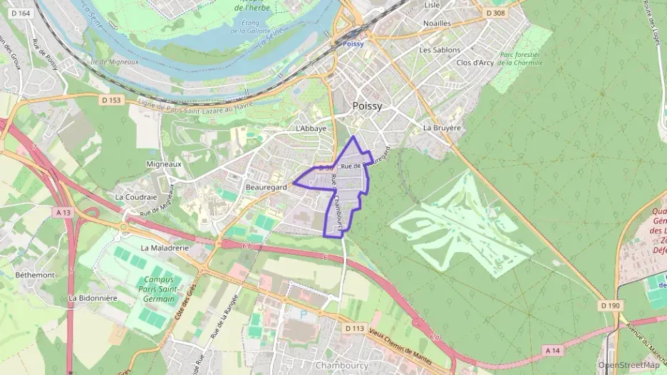 Appartement 71 m² trois pièces à vendre à Poissy