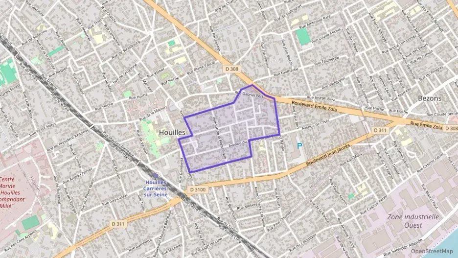 Appartement 50 m² trois pièces à vendre à Houilles