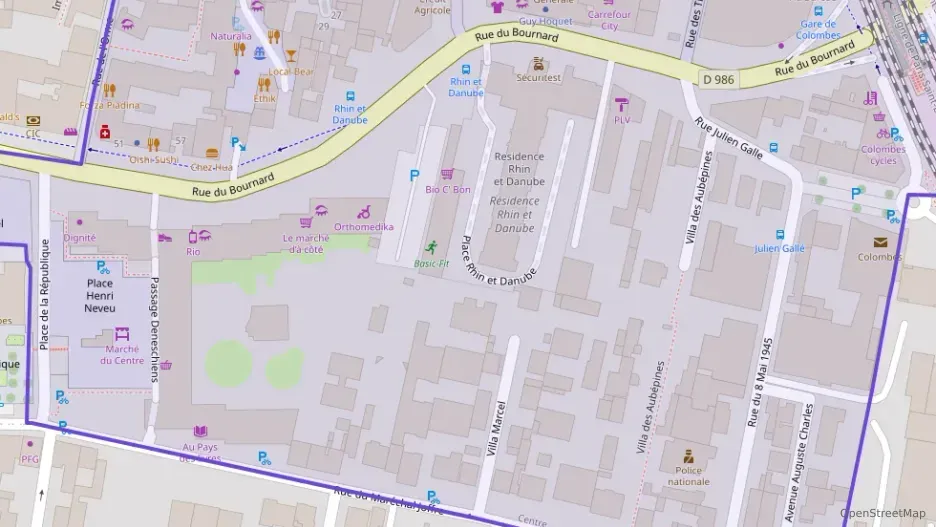 Appartement 57 m² trois pièces à vendre à Colombes