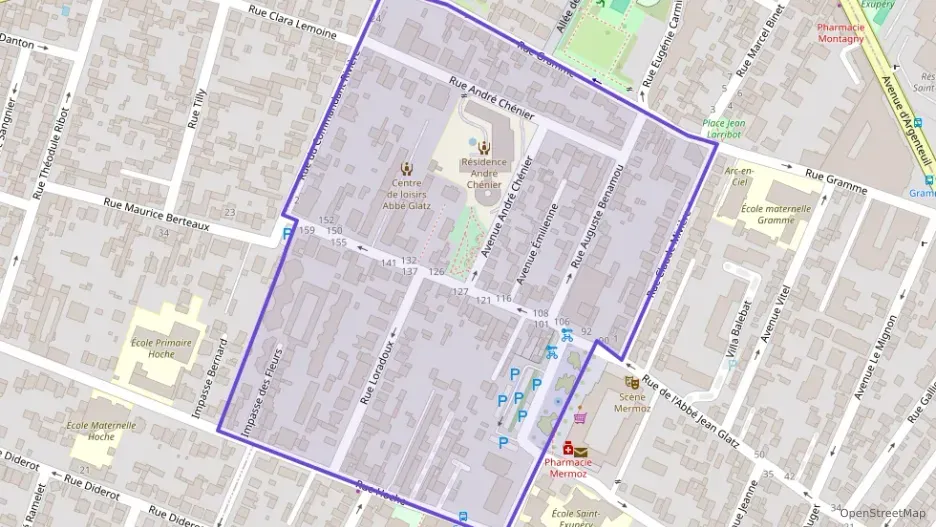 Appartement 73 m² trois pièces à vendre à Bois-Colombes