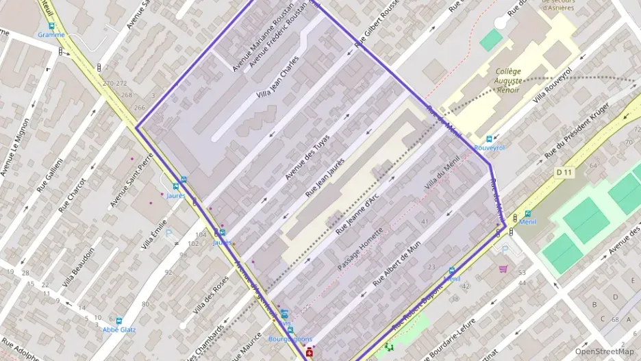 Appartement 20 m² une piece à vendre à Asnières-sur-Seine