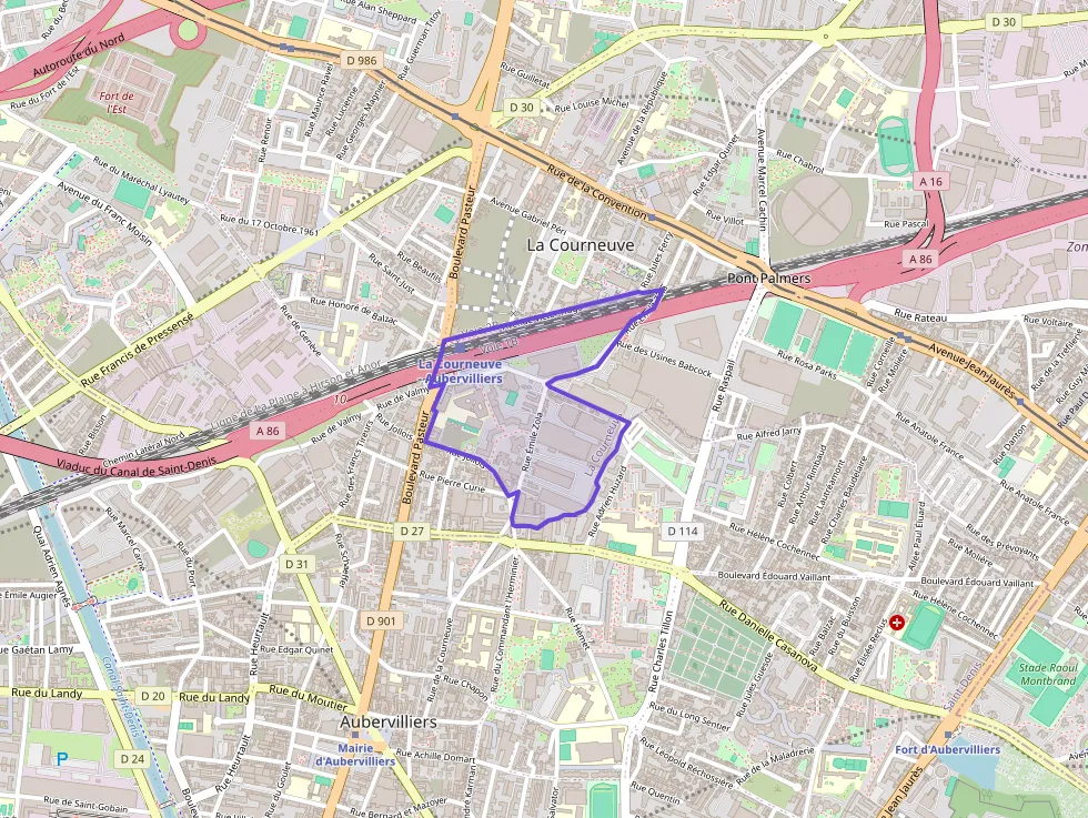 Appartement 57 m² trois pièces à vendre à La Courneuve