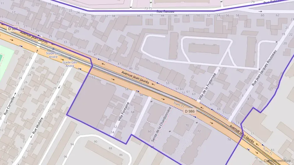 Appartement 62 m² trois pièces à vendre à La Courneuve