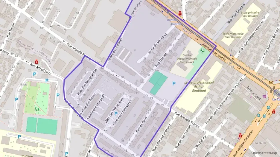 Appartement 50 m² deux pieces à vendre à La Courneuve Appartement 50 m² deux pieces à vendre à La Courneuve